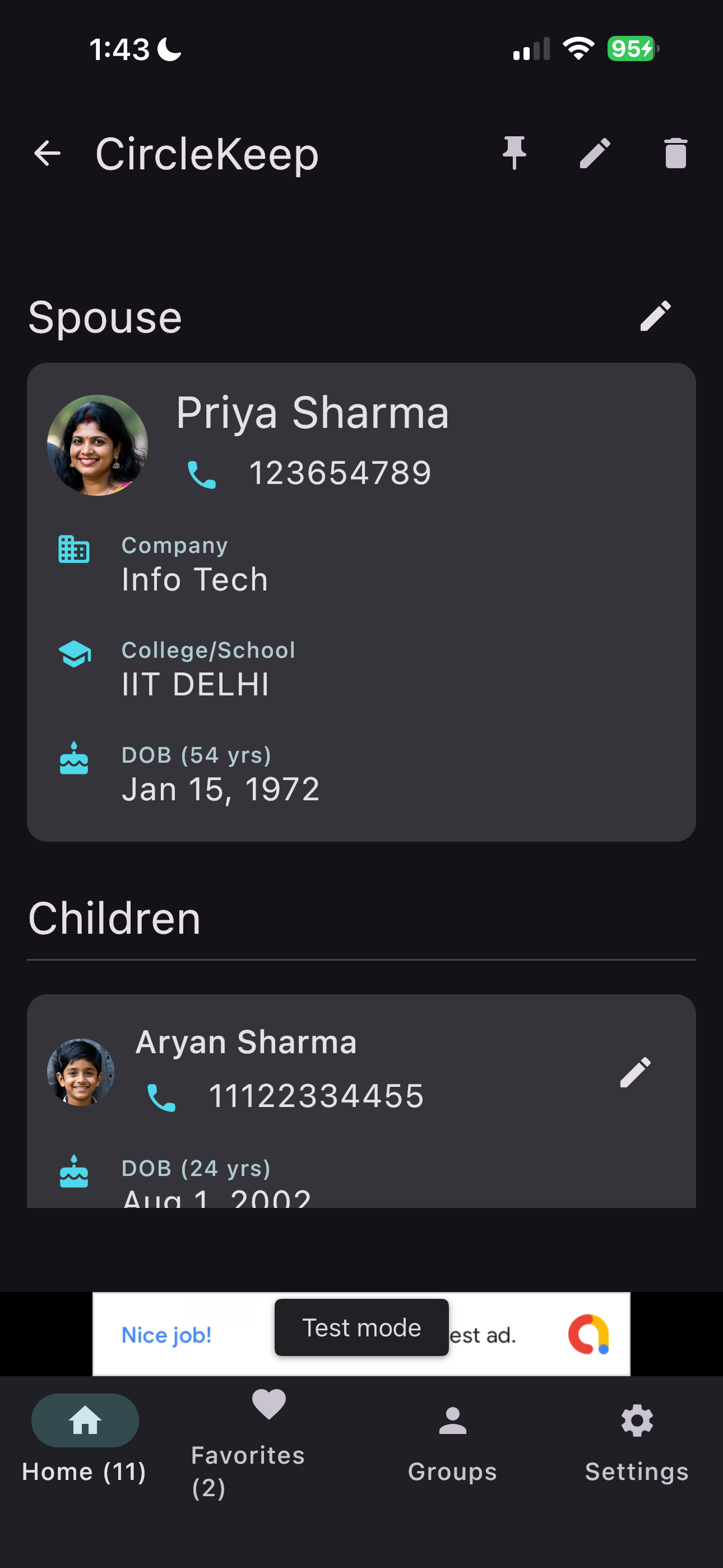 Dark Mode Support